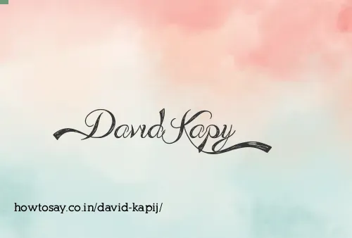David Kapij