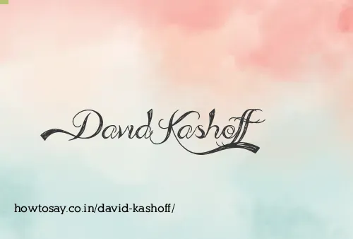 David Kashoff