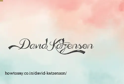 David Katzenson