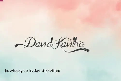 David Kavitha