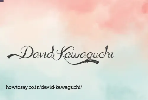 David Kawaguchi