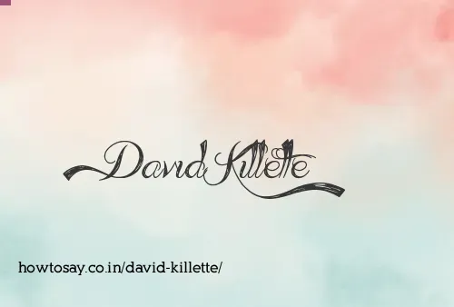 David Killette