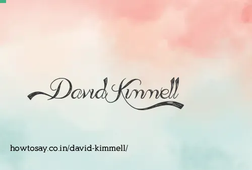 David Kimmell
