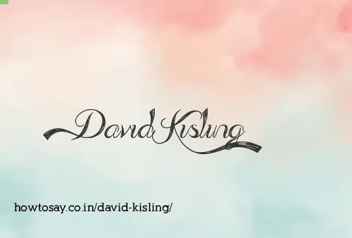 David Kisling