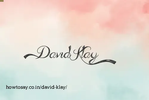 David Klay