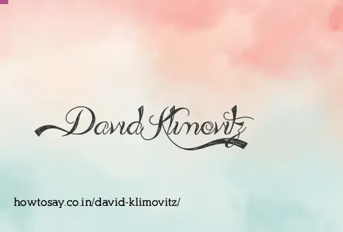 David Klimovitz