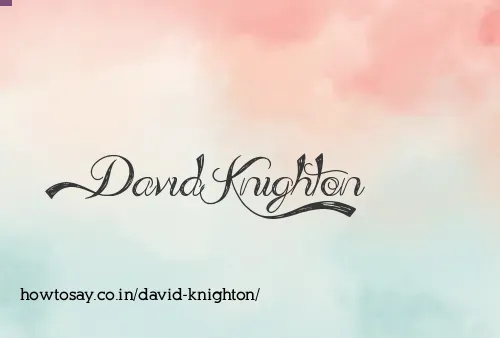 David Knighton