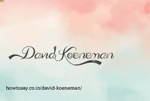 David Koeneman