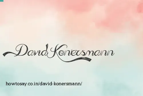 David Konersmann