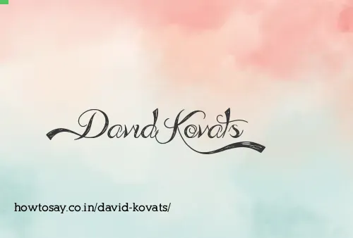 David Kovats