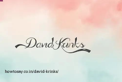 David Krinks