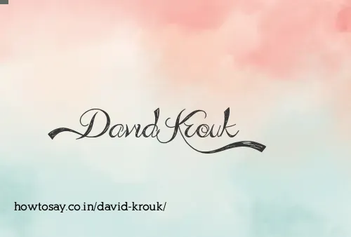 David Krouk