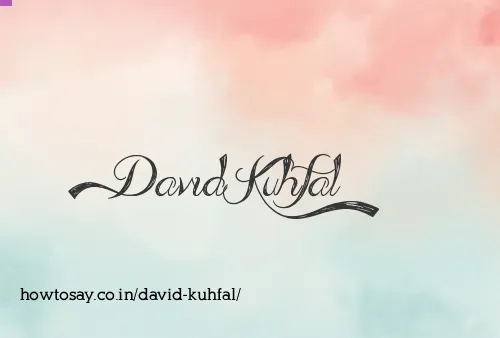 David Kuhfal