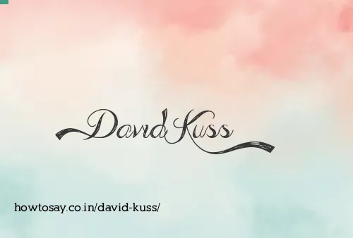 David Kuss