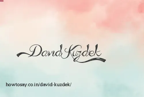 David Kuzdek