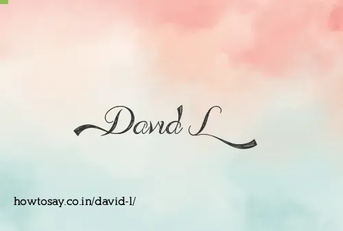 David L