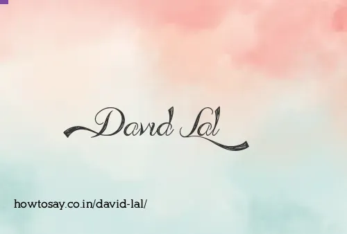 David Lal
