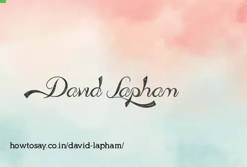 David Lapham