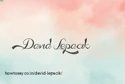 David Lepacik