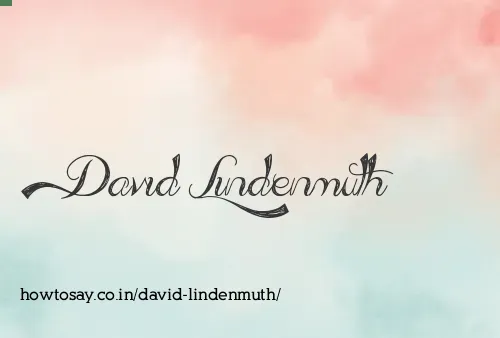David Lindenmuth