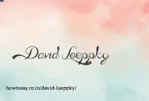 David Loeppky