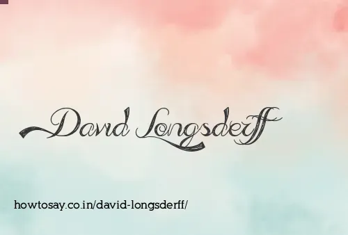 David Longsderff