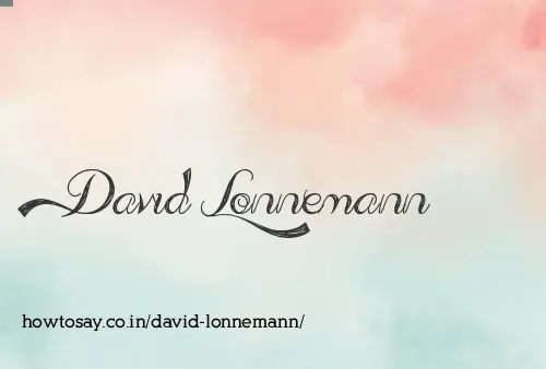 David Lonnemann