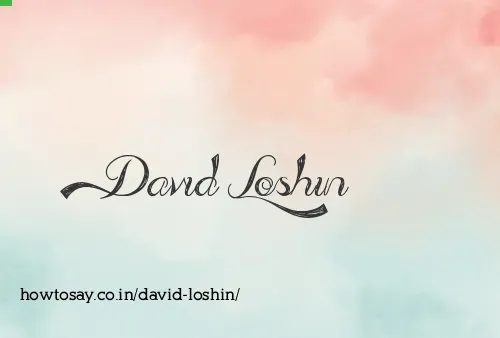 David Loshin