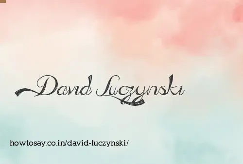 David Luczynski