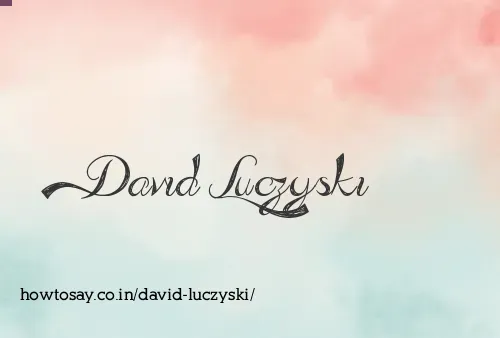David Luczyski