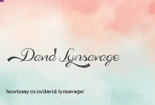 David Lynsavage