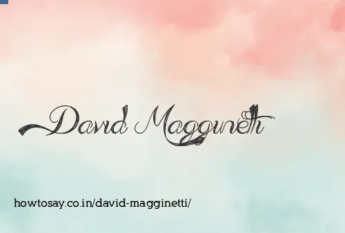 David Magginetti