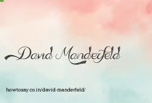 David Manderfeld