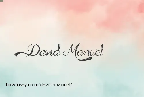 David Manuel