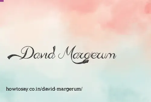 David Margerum