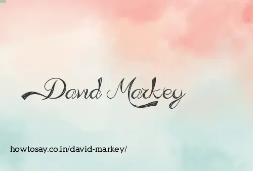 David Markey