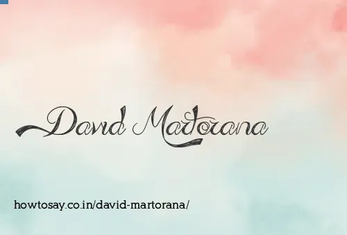 David Martorana