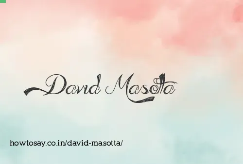 David Masotta