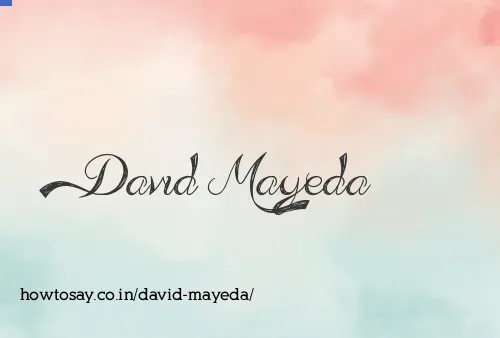 David Mayeda