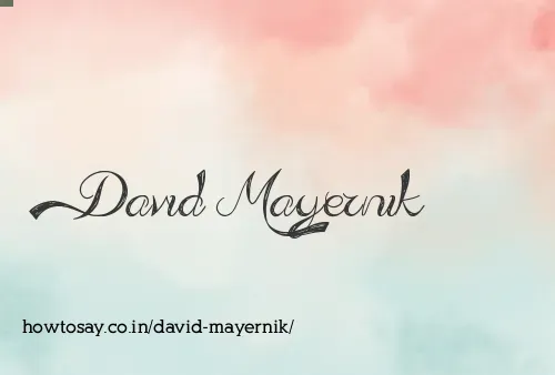 David Mayernik