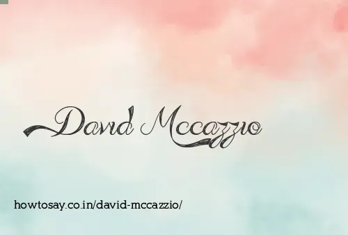 David Mccazzio