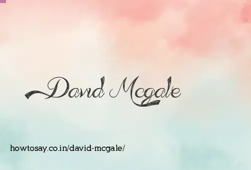 David Mcgale