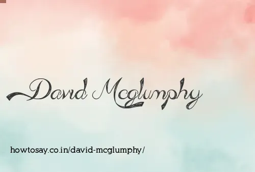 David Mcglumphy