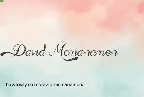David Mcmanamon