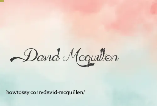 David Mcquillen