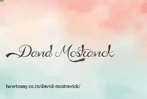David Mcstravick