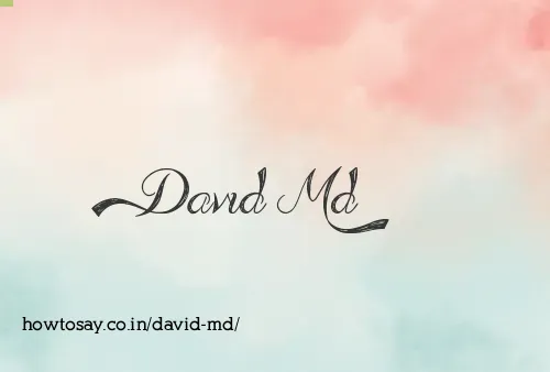 David Md