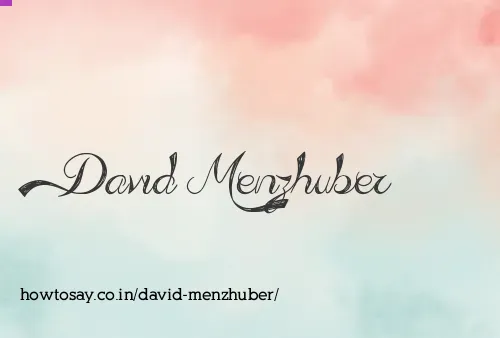 David Menzhuber