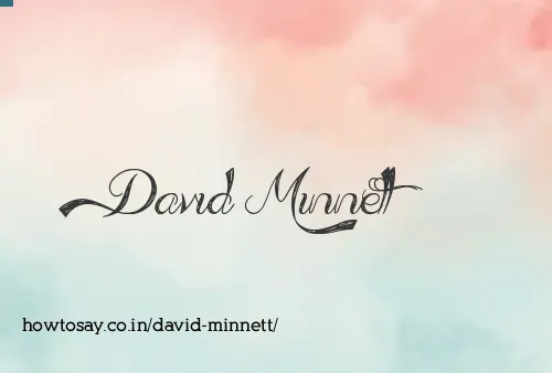 David Minnett