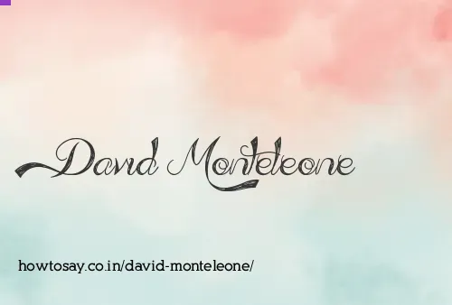 David Monteleone
